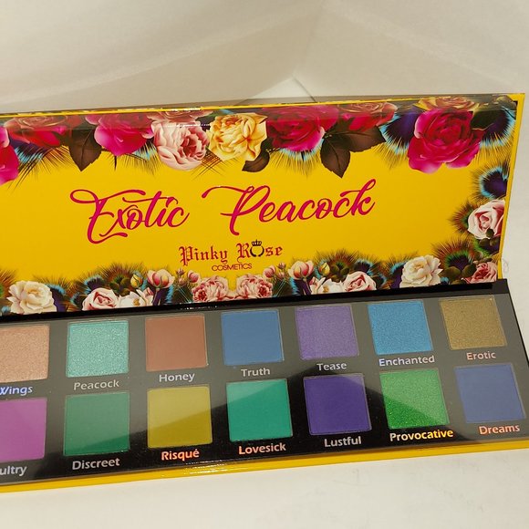Pinky Rose Exotic Peacock Eyeshadow Palette - Picture 4 of 5